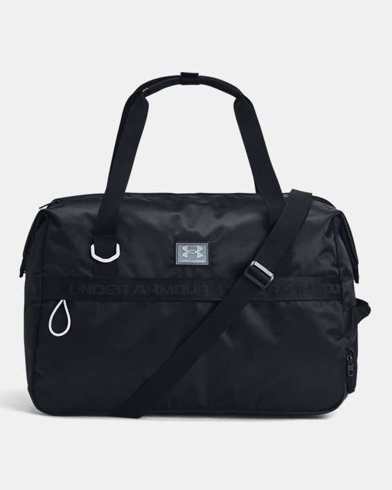 女士UA Essentials旅行袋 in Black image number 0